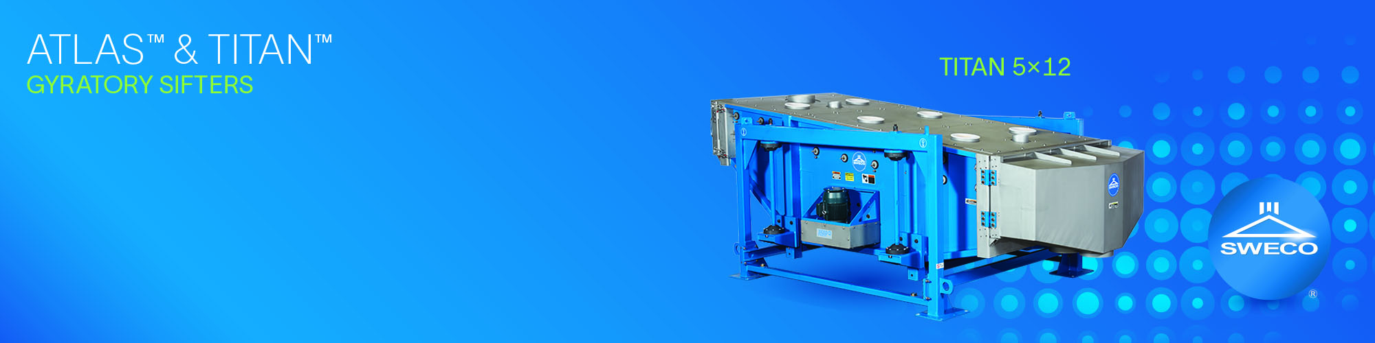 SWECO ATLAS&trade; Tamizadores giratorios